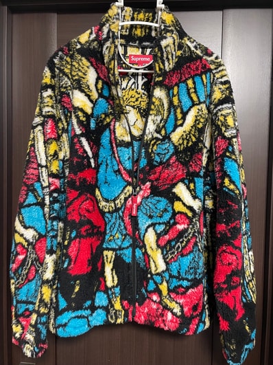 Supreme Saint Michael Fleece Jacket "Multi"
