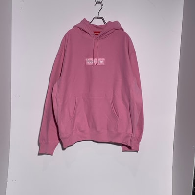 Supreme Box Logo Hooded Sweatshirt "Pink" (24FW)