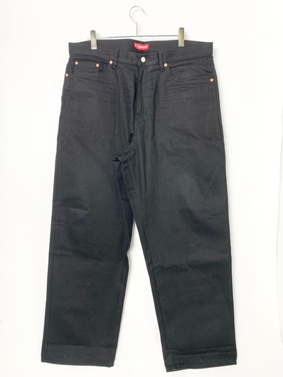 Supreme Baggy Selvedge Jean (26SS) "Rigid Black"