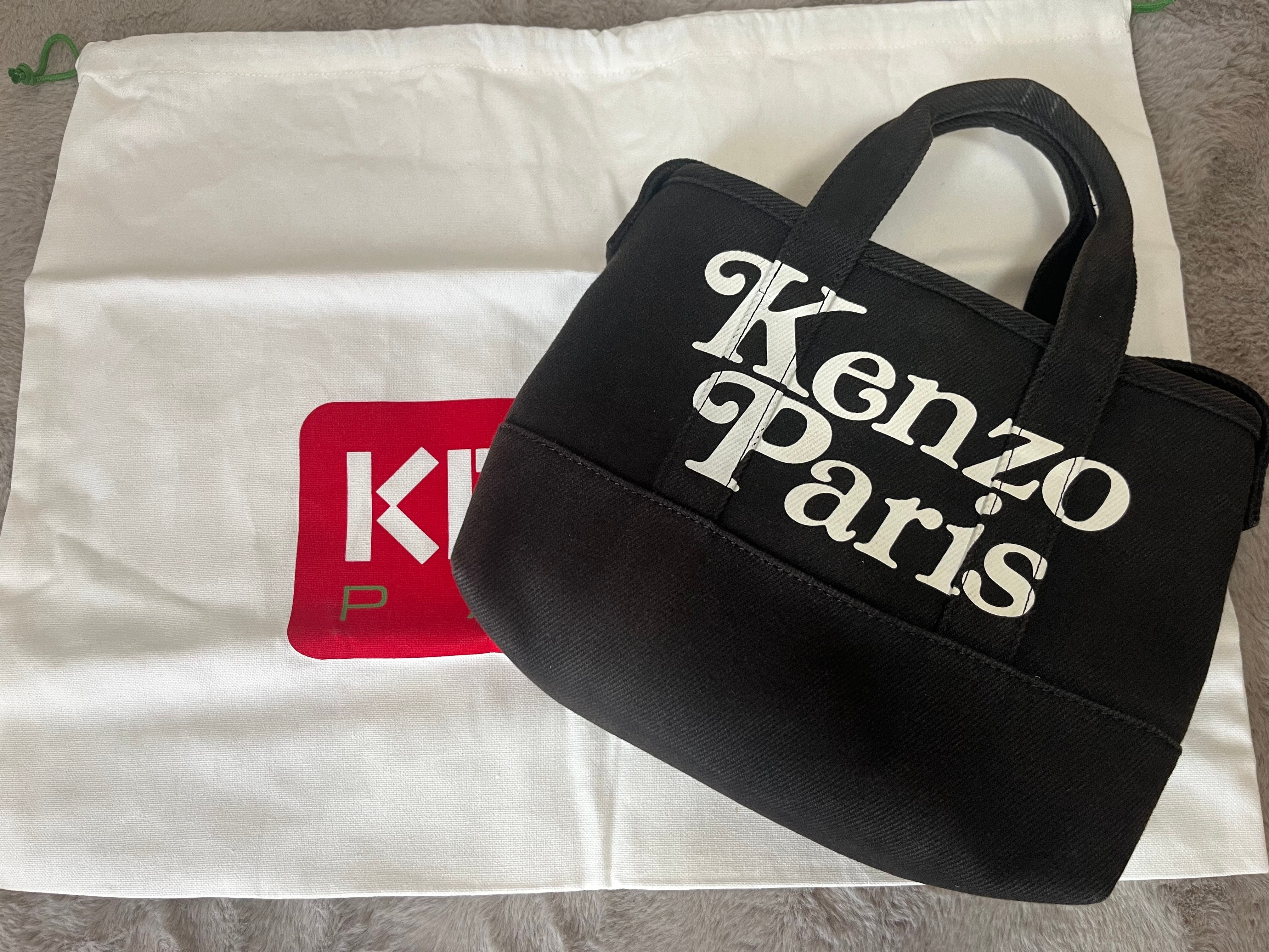 KENZO x VERDY Canvas Tote Bag "Black"