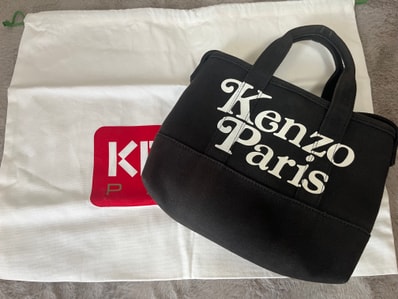 KENZO x VERDY Canvas Tote Bag "Black"