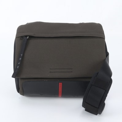 ■美品 プラダ ショルダーバッグ レザー×ナイロン