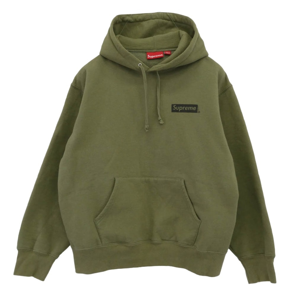 Supreme シュプリーム パーカー 23AW Catwoman Hooded Sweatshirt  キャットウーマン プリント フーデッド スウェットシャツ プルオーバー パーカー カーキ系 マルチカラー系 M【中古】