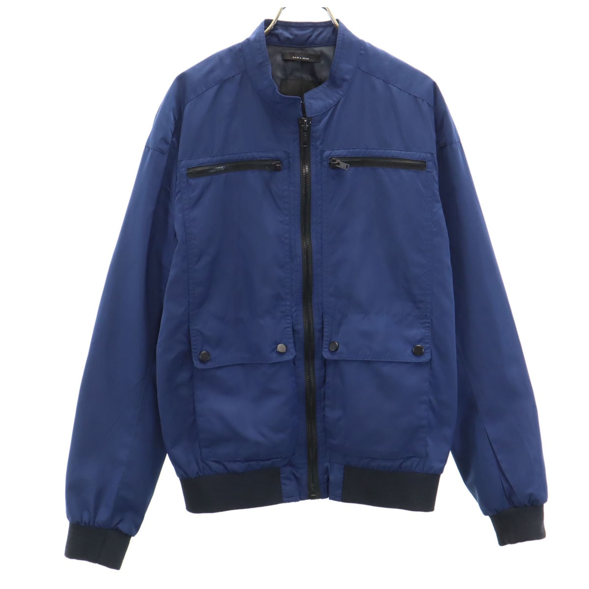 ZARA MAN BASIC ザラマンベーシック ブルゾン M ネイビー ジャケット
