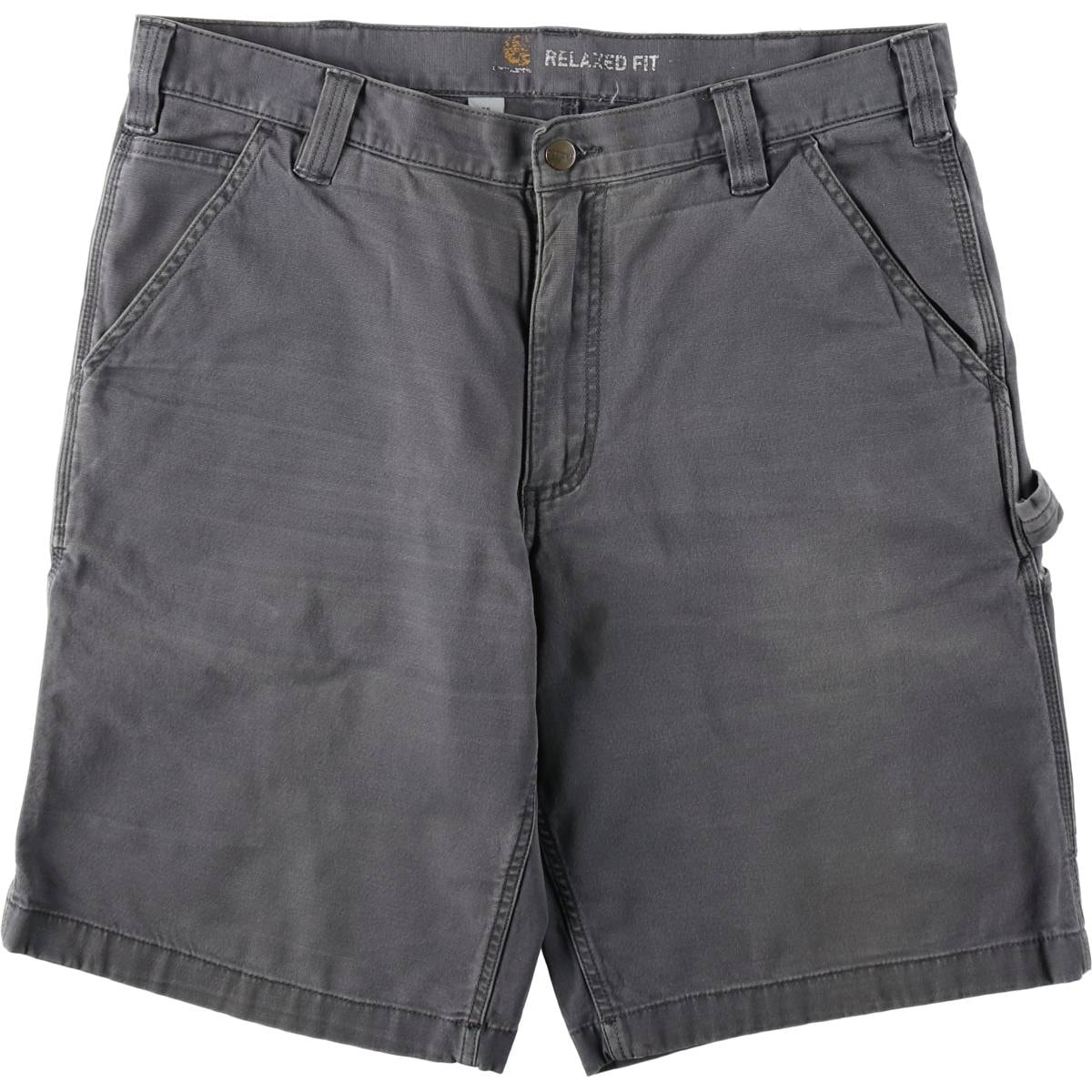 古着 カーハート Carhartt RELAXED FIT ダック地ペインターショーツ ショートパンツ メンズw36相当/eaa620632