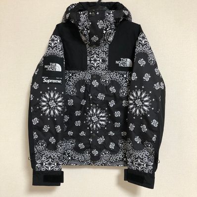 Supreme The North Face Bandana Mountain Parka "Black"