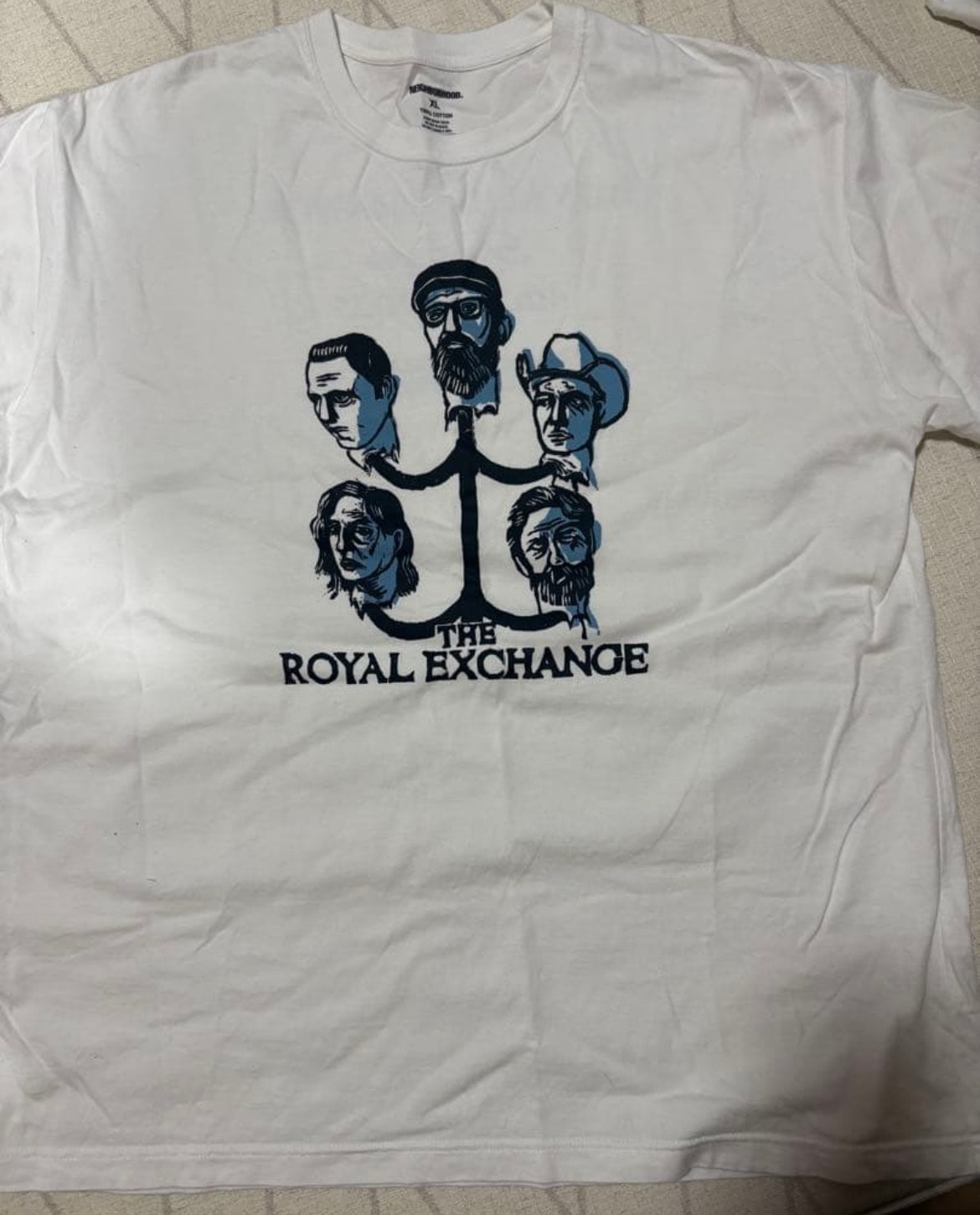 NEIGHBORHOODNH X THE ROYAL EXCHANGE . TEE SS