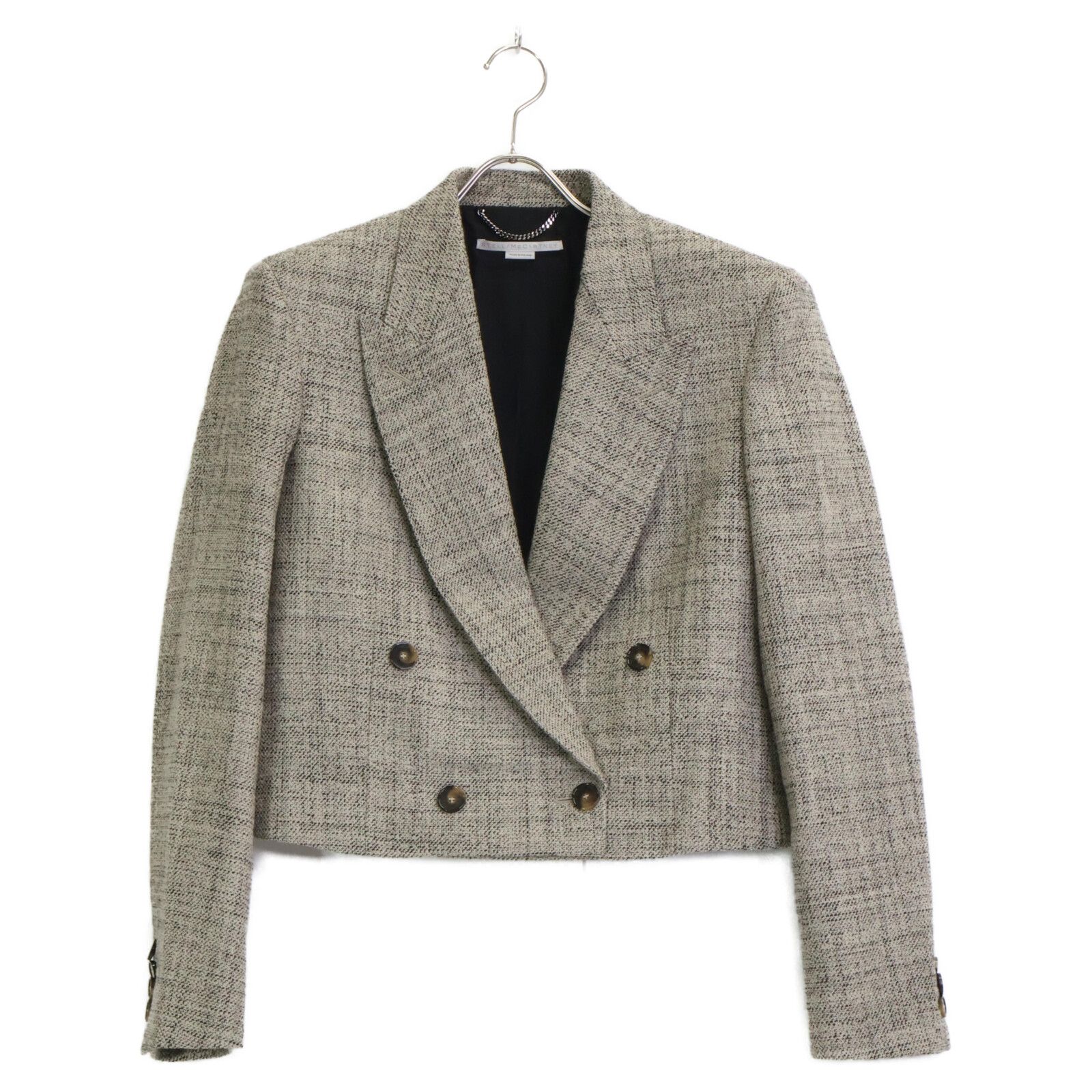 ステラマッカートニー シルク100% ノーカラー 長袖ジャケット ライトブラウン 三越伊勢丹 | STELLA McCARTNEY/ステラマッカートニー通販