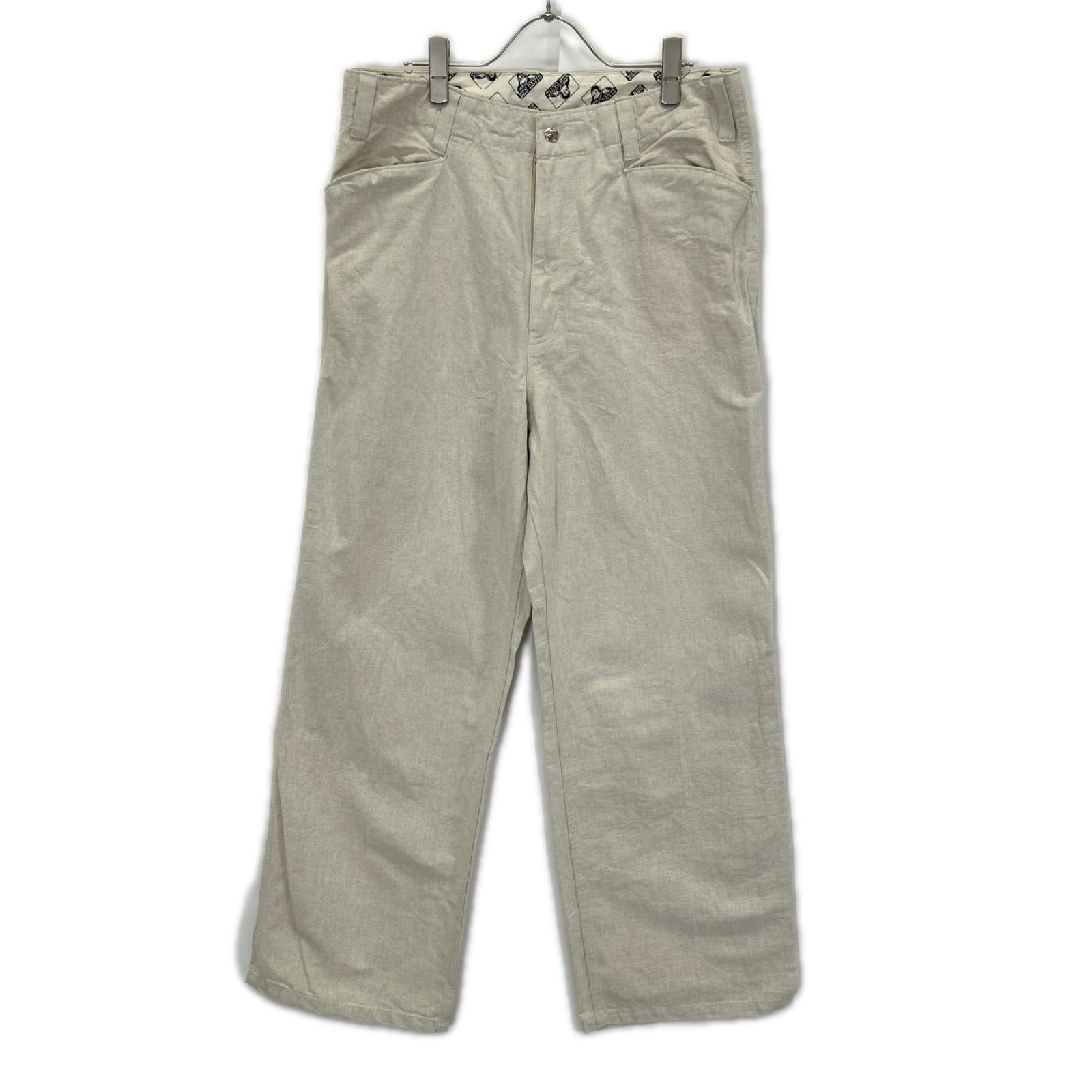 ベンデイビス 90周年記念モデル BDY-5667P アイボリー Cotton /Line Pants 32
