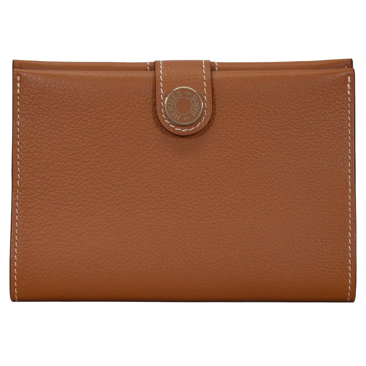 HERMES エルメス パスポートケース R.M.S ゴールド エバーカラー(エヴァーカラー)/ラッカー シルバー金具 B刻印 新品未使用