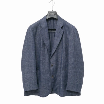 2025SS■Emporio Armani エンポリオ・アルマーニ テーラードジャケット サイズ52 ブレザー シングルジャケット 3B ブランド古着【中古】20260516/RA9355