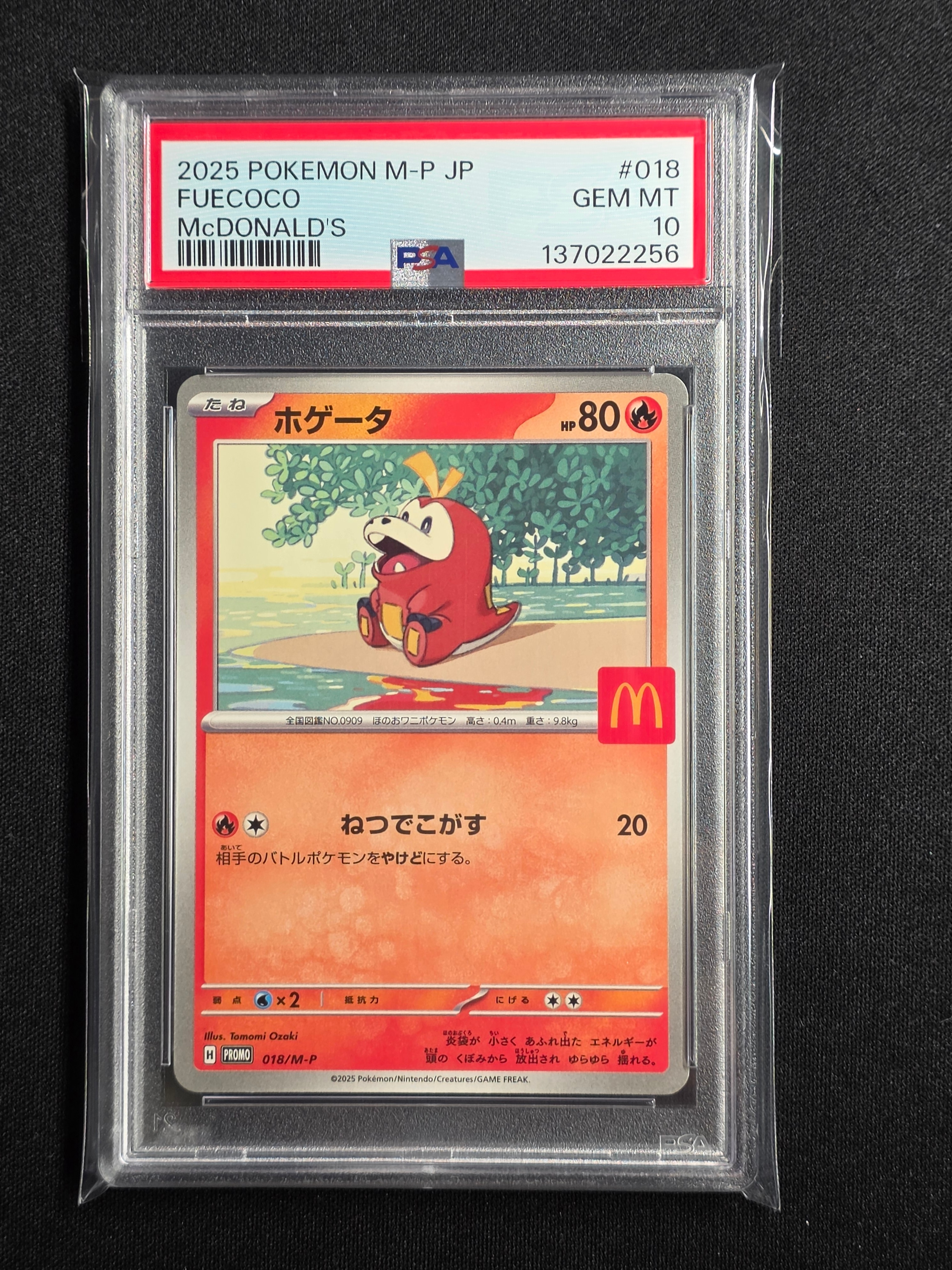 PSA10】ホゲータ P [M-P 018](プロモカードパック「マクドナルド