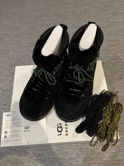 sacai × UGG Hiker "Black"
