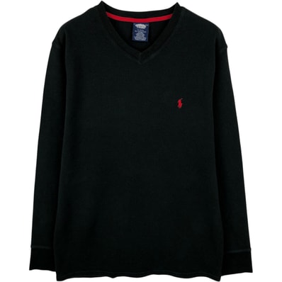 古着 ラルフローレン Ralph Lauren Polo Ralph Lauren Vネック ロングTシャツ ロンT メンズXL相当 Vネック/eaa652975