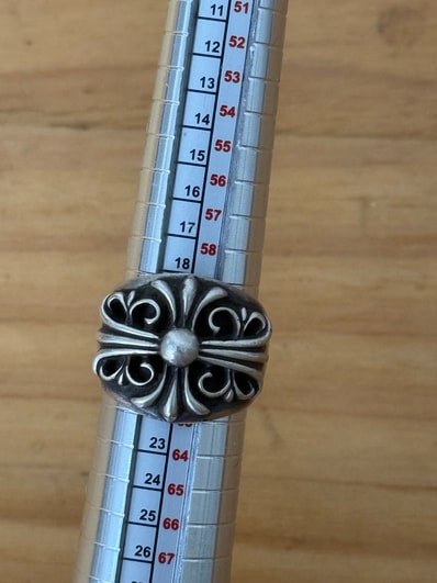 Chrome Hearts Keeper Ring "Silver"