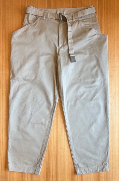 sacai Cotton Chino Pants "Beige"