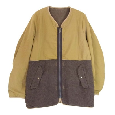 VISVIM ビズビム ジャケット 17AW 0117205013030 LONGLINER JACKET ロングライナー リバーシブル ジャケット カーキ系 1【中古】