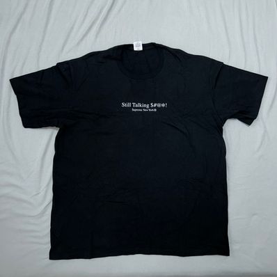 Supreme Still Talking Tee "Black"