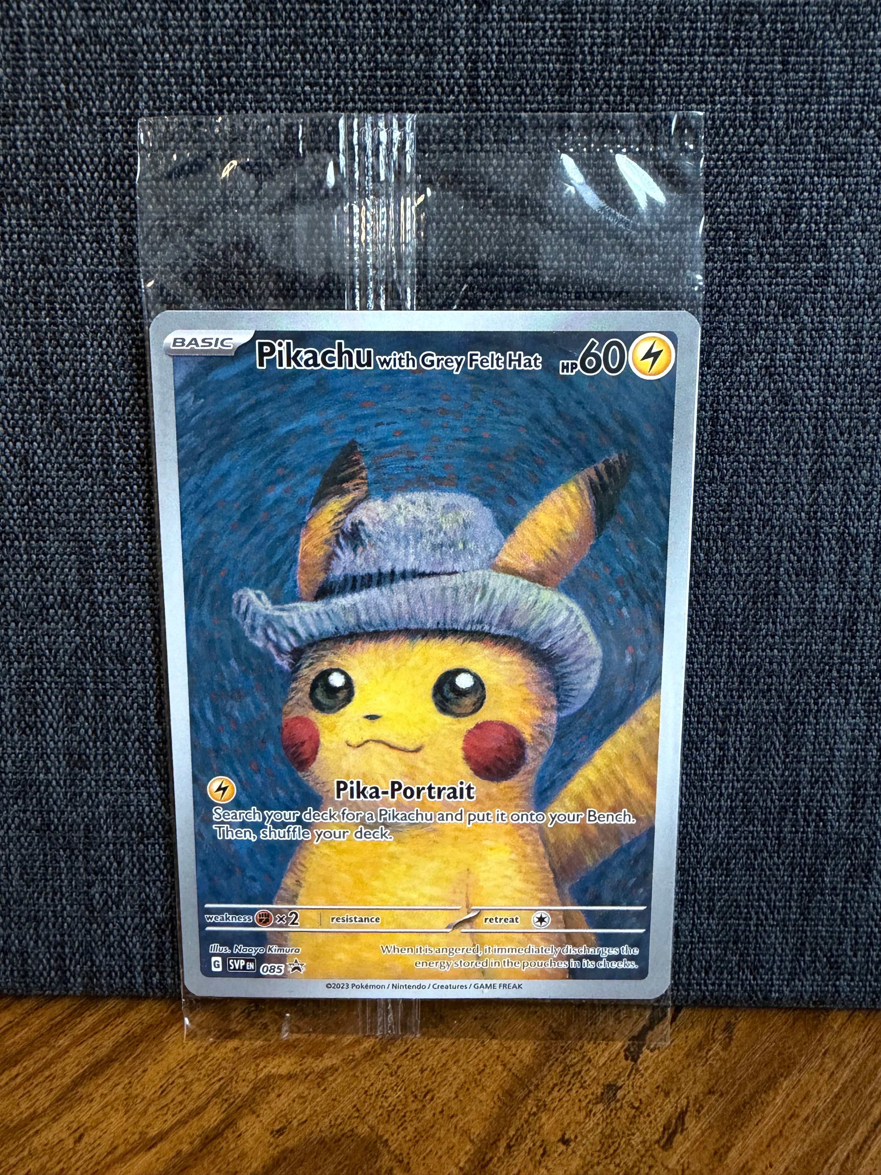 PSA9】ピカチュウ : プロモ [SVP EN 085](「ゴッホ展