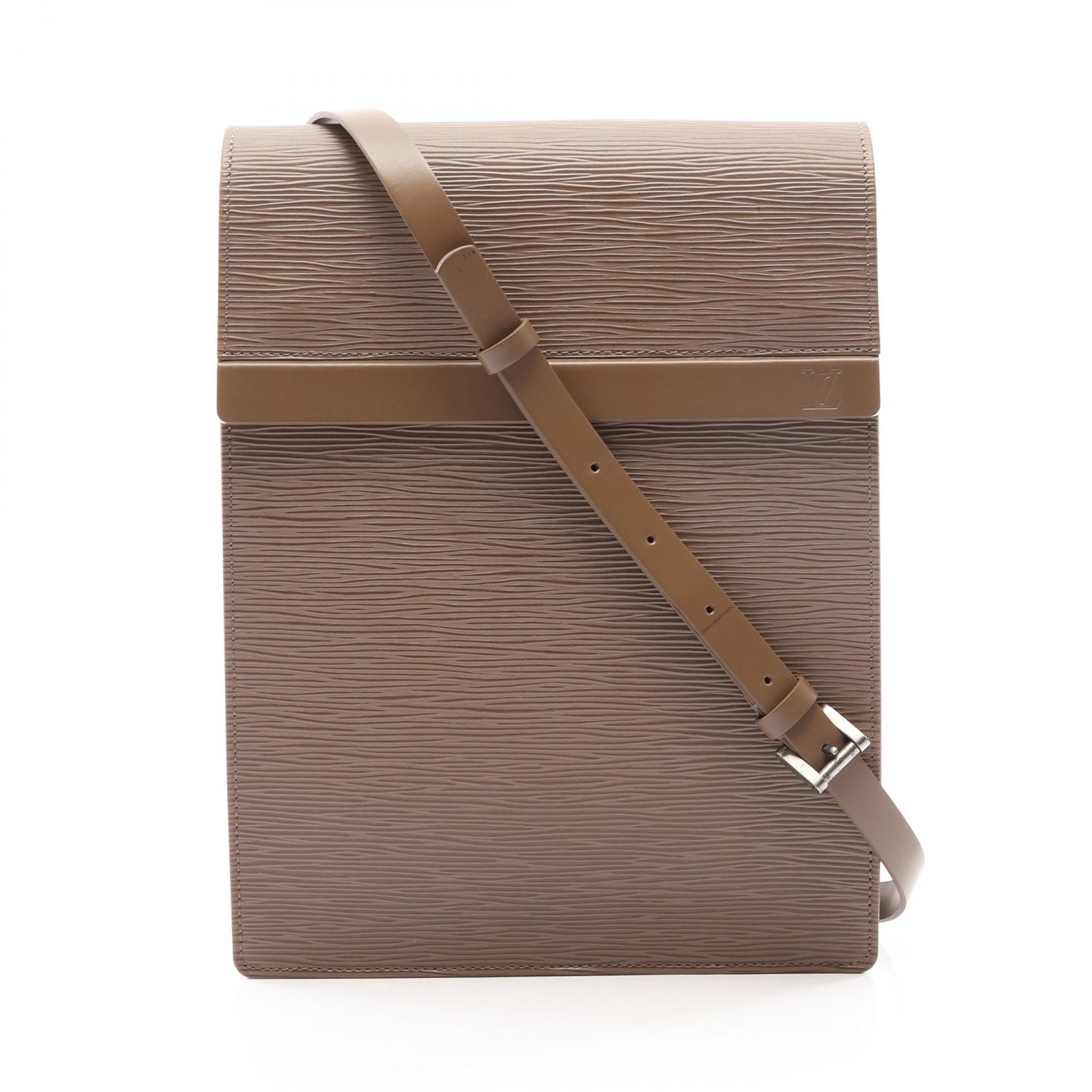 ルイ・ヴィトン LOUIS VUITTON ラマチュエル ショルダーバッグ バッグ レザー エピ ペッパー レディース グレー系 M5247C 【中古】