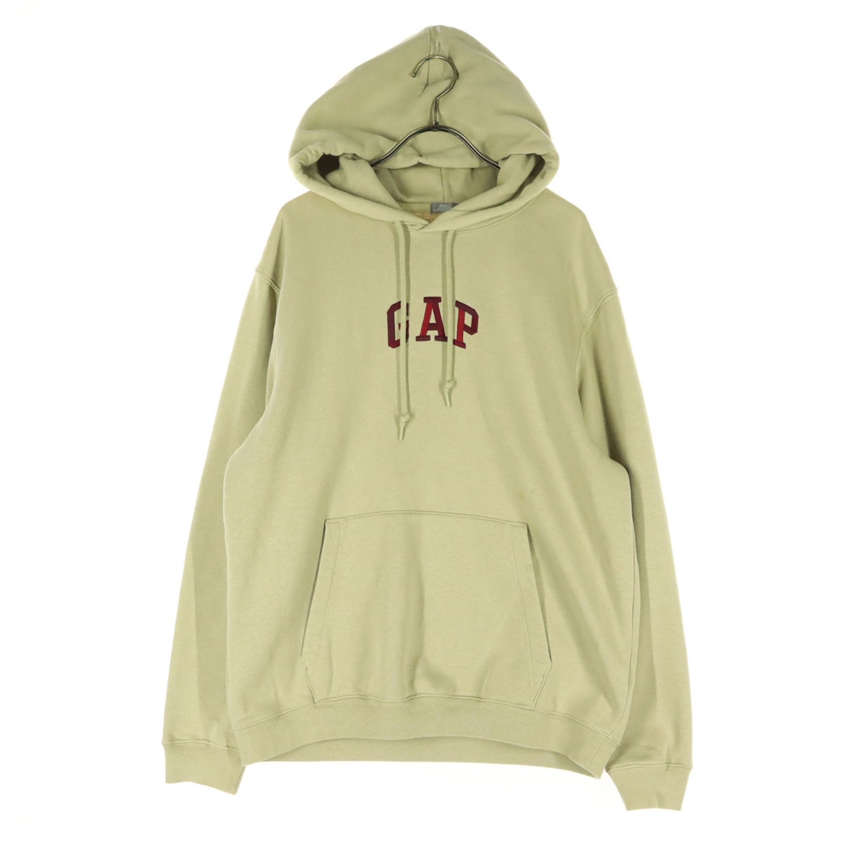 GAP ギャップ 裏起毛 ロゴ 長袖 パーカー S ブラウン系