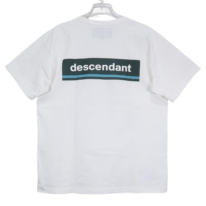 DESCENDANT ディセンダント 26SS HORIZON SS 261ATDS-STM08S ホライゾン ショートスリーブ Tシャツ ホワイト カットソー 半袖 サイズ1