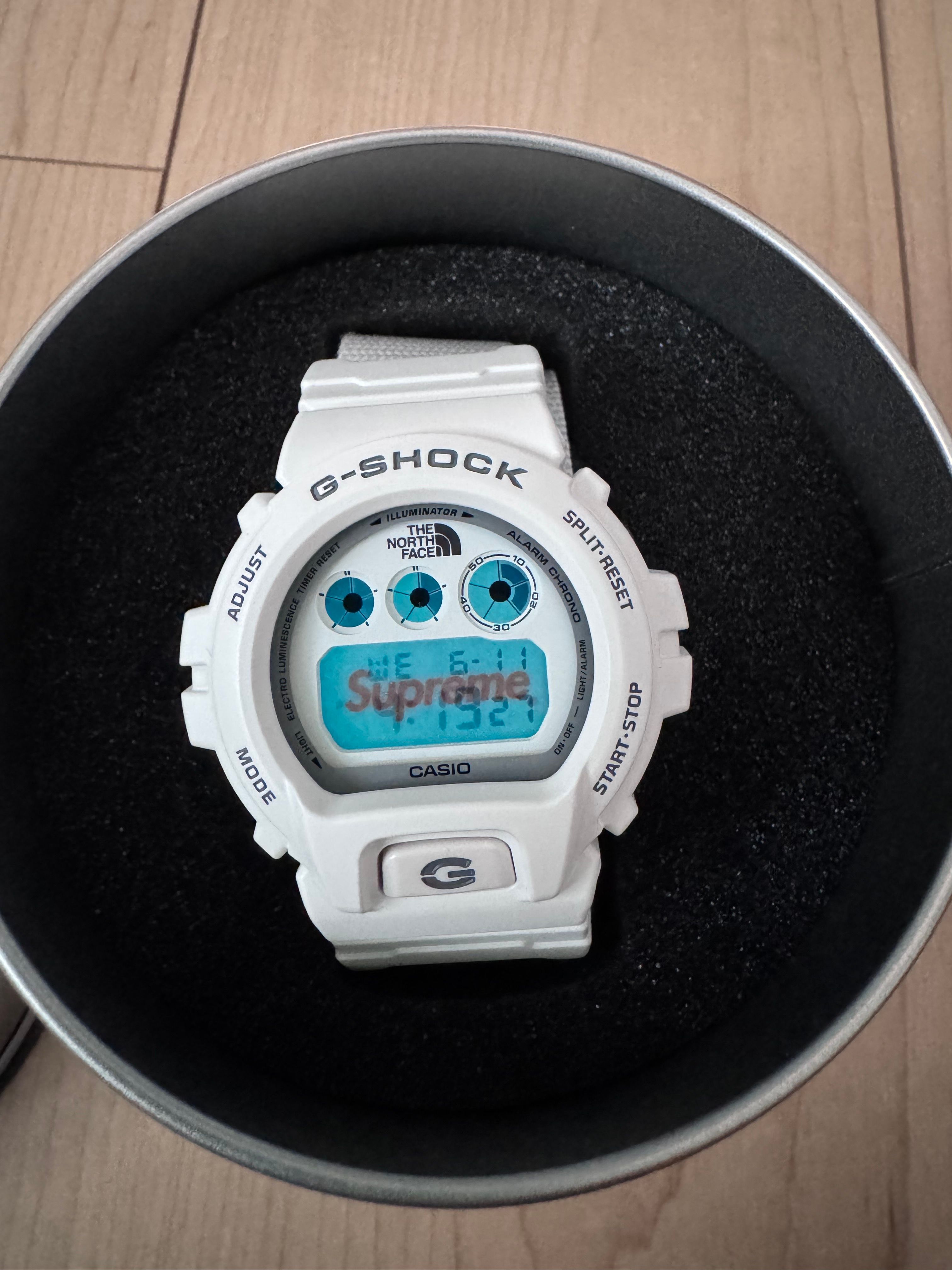 Supreme x The North Face G-SHOCK Watch "White"