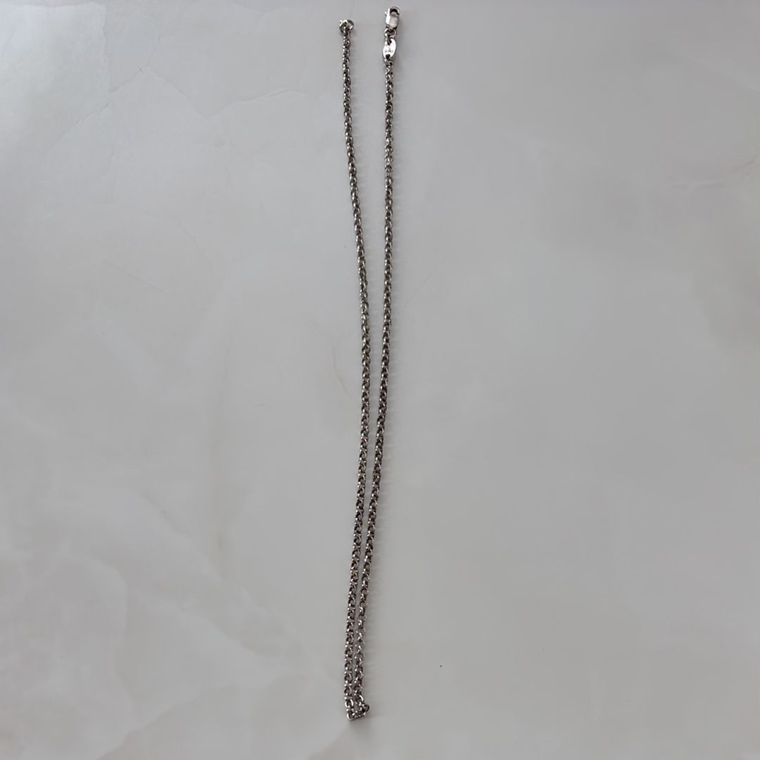 Chrome Hearts Roll Chain Necklace "Silver"