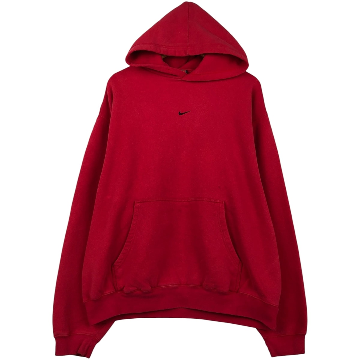 古着 00年代 ナイキ NIKE TEAM センターロゴ スウェットプルオーバーパーカー メンズXL相当/eaa624046