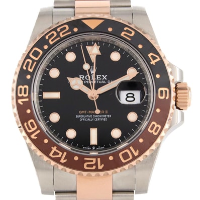 ロレックス GMTマスターII 126711CHNR SSxPG 自動巻 ランダム番