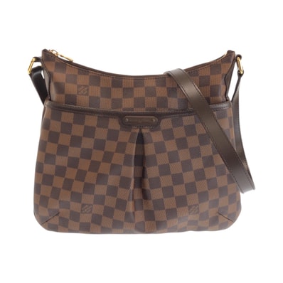 美品 LOUIS VUITTON ルイヴィトン ダミエ ブルームズベリPM ブラウン ゴールド金具 PVC レザー/ ショルダーバッグ メッセンジャーバッグ 601209 【中古】