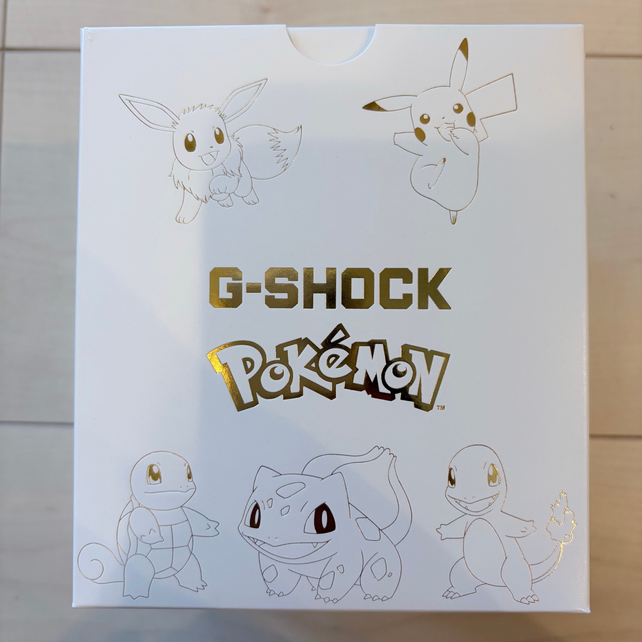 Casio G-Shock x Pokemon GA-110PKM-7AJR "White"