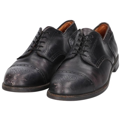 古着 ブルックスブラザーズ Brooks Brothers セミブローグ ストレートチップシューズ USA製 10 1/2C メンズ28.5cm相当/saa014651