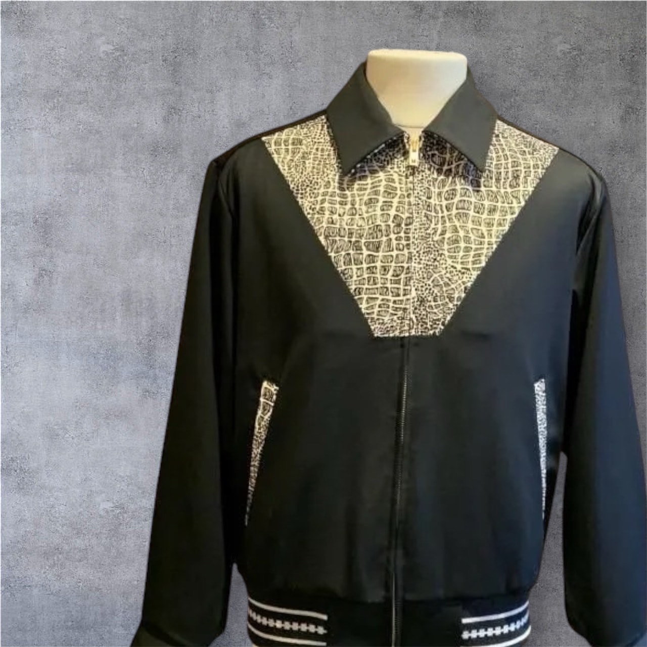 WACKO MARIA x Wolf's Head 50'S Jacket "Black"