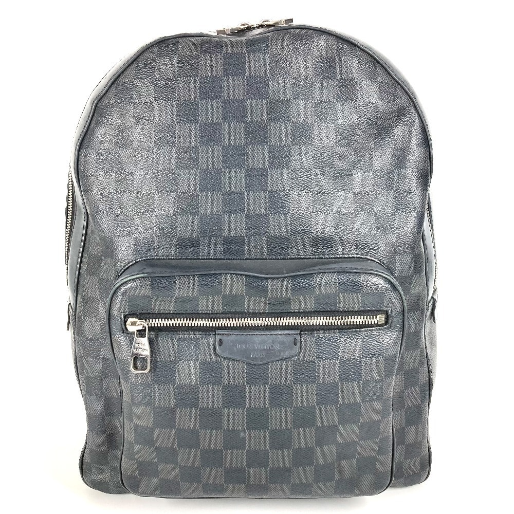ルイヴィトン LOUIS VUITTON ジョッシュ N41473 ダミエグラフィット バックパック カバン バッグ リュックサック ダミエグラフィットキャンバス ブラック