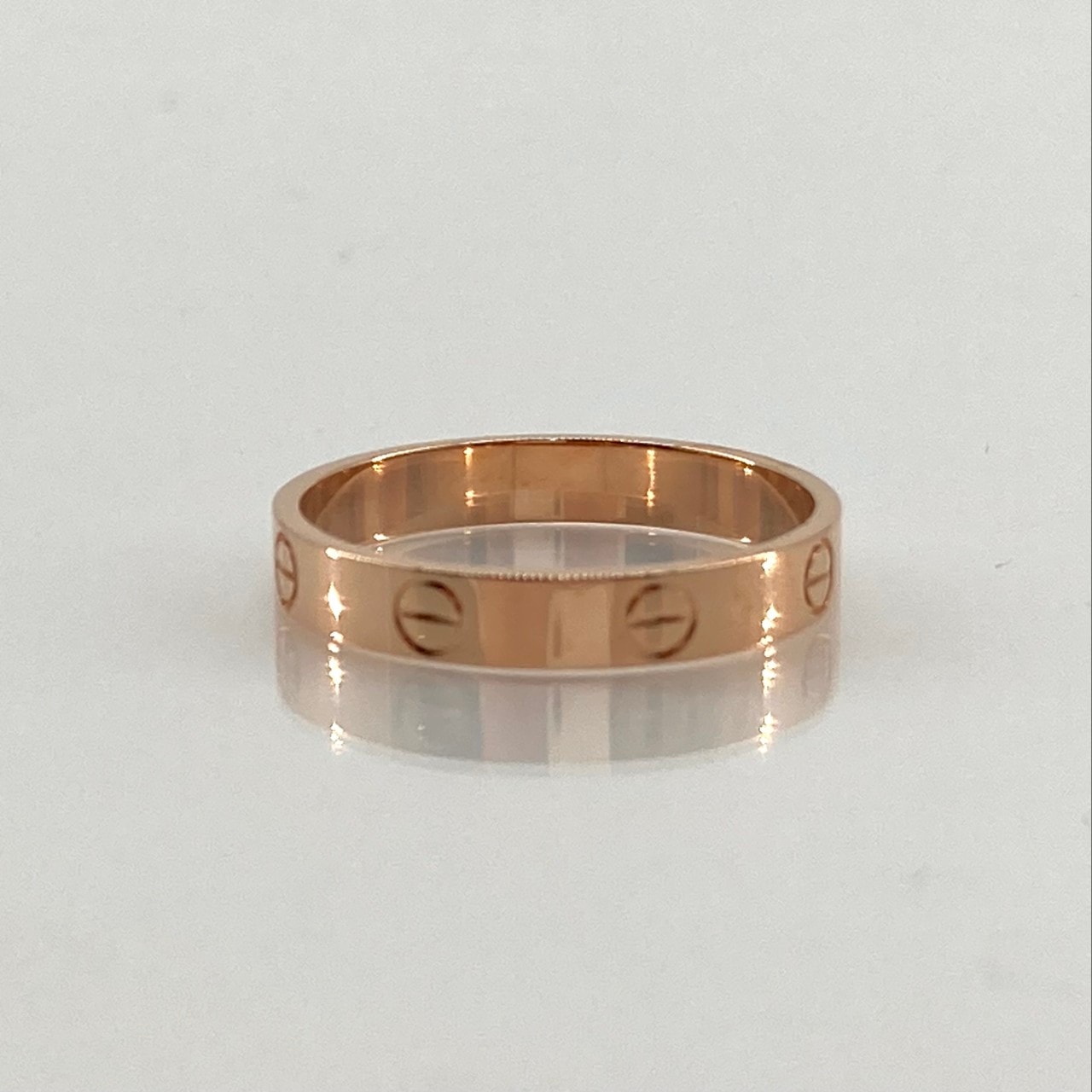 CARTIER(カルティエ) ミニラブリング Au750 #61 #20号 リング・指輪 3.66g ピンクゴールド