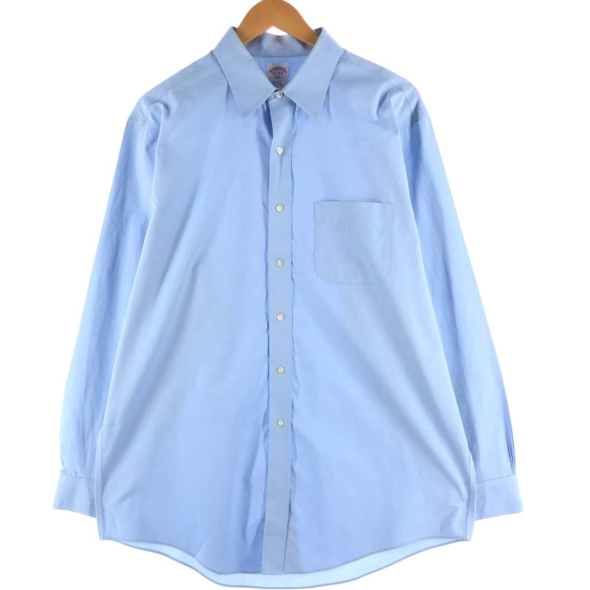 古着 ブルックスブラザーズ Brooks Brothers 346 長袖 コットンシャツ メンズL相当/eaa558904