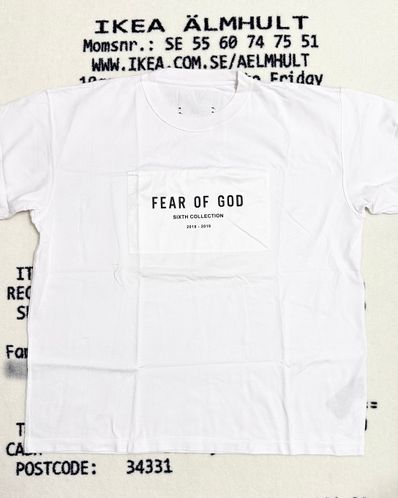 FEAR OF GOD 6th Collection T-shirt "White"
