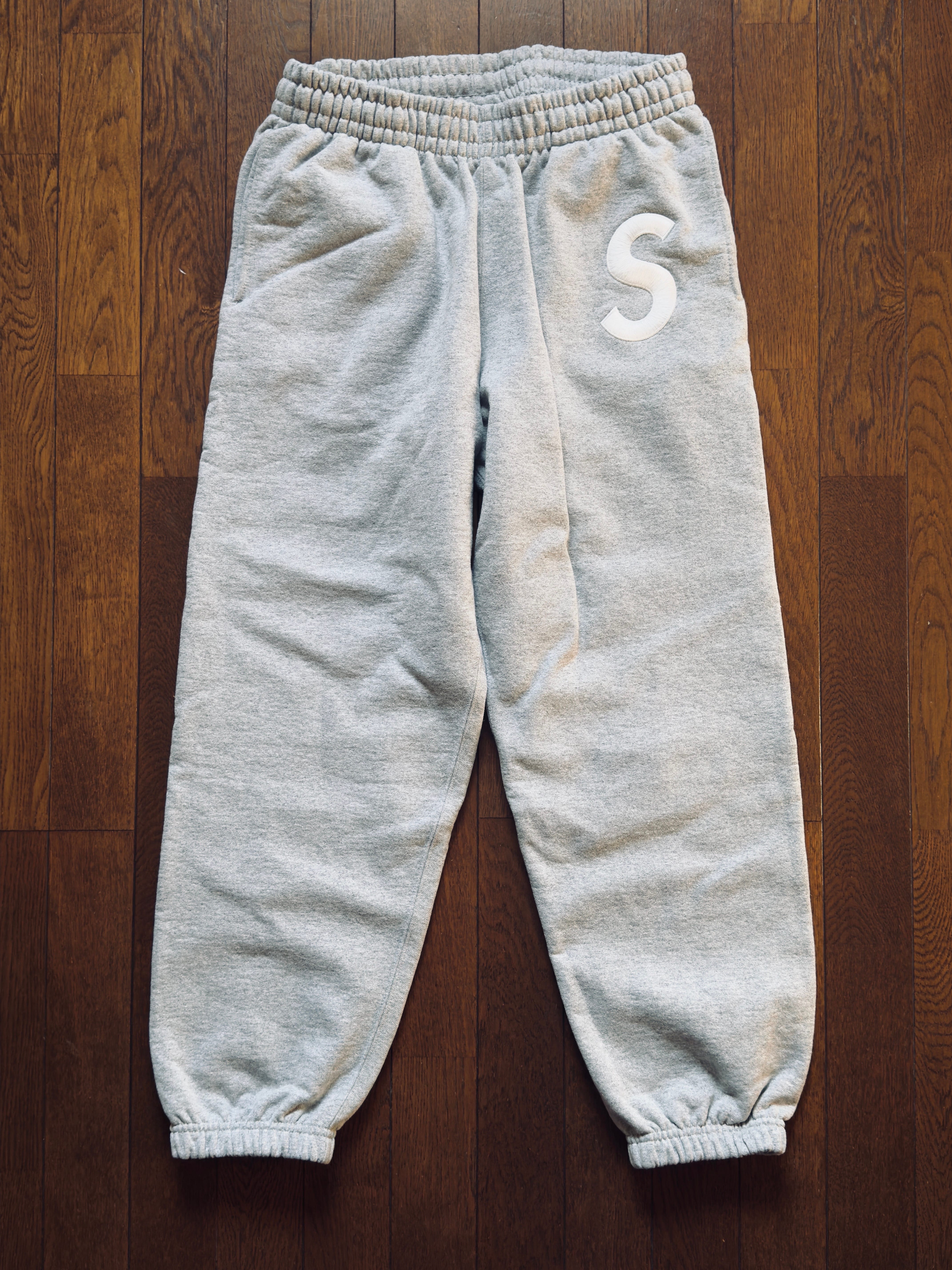 Supreme S Logo Swdatpant #A Heater Gray Small