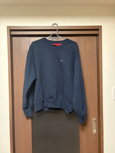 Supreme Small Box Crewneck (25FW) "Navy"