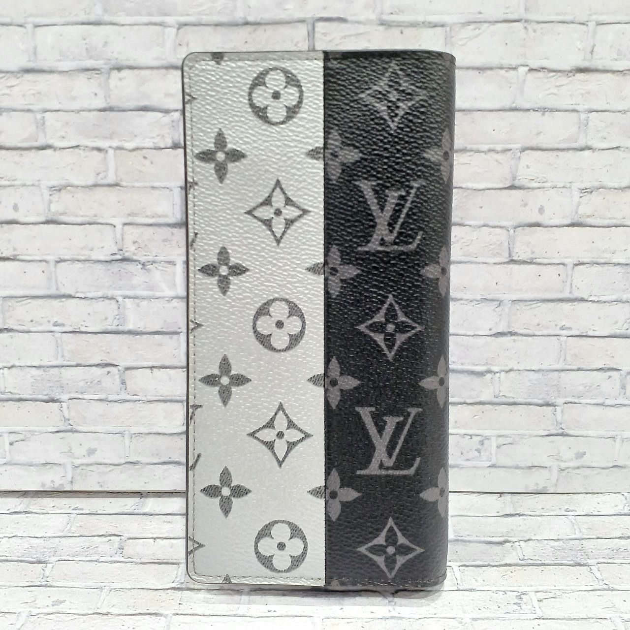 Louis Vuitton Brazza Wallet Monogram Eclipse Split