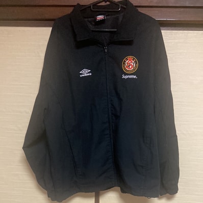 Supreme x Umbro Cotton Ripstop Track Jacket (26SS) "Black"