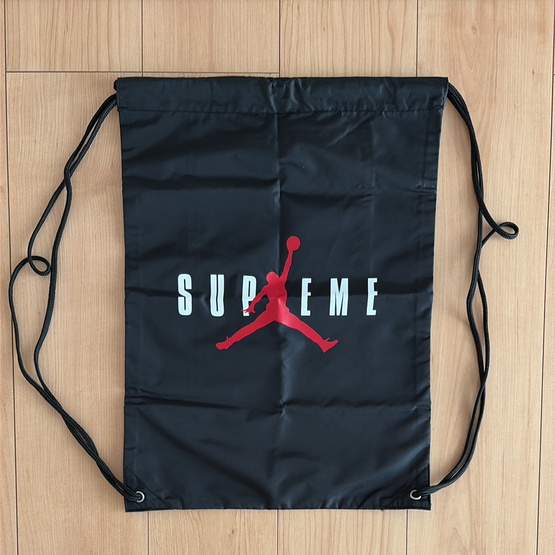 Supreme x Jordan Drawstring Bag 