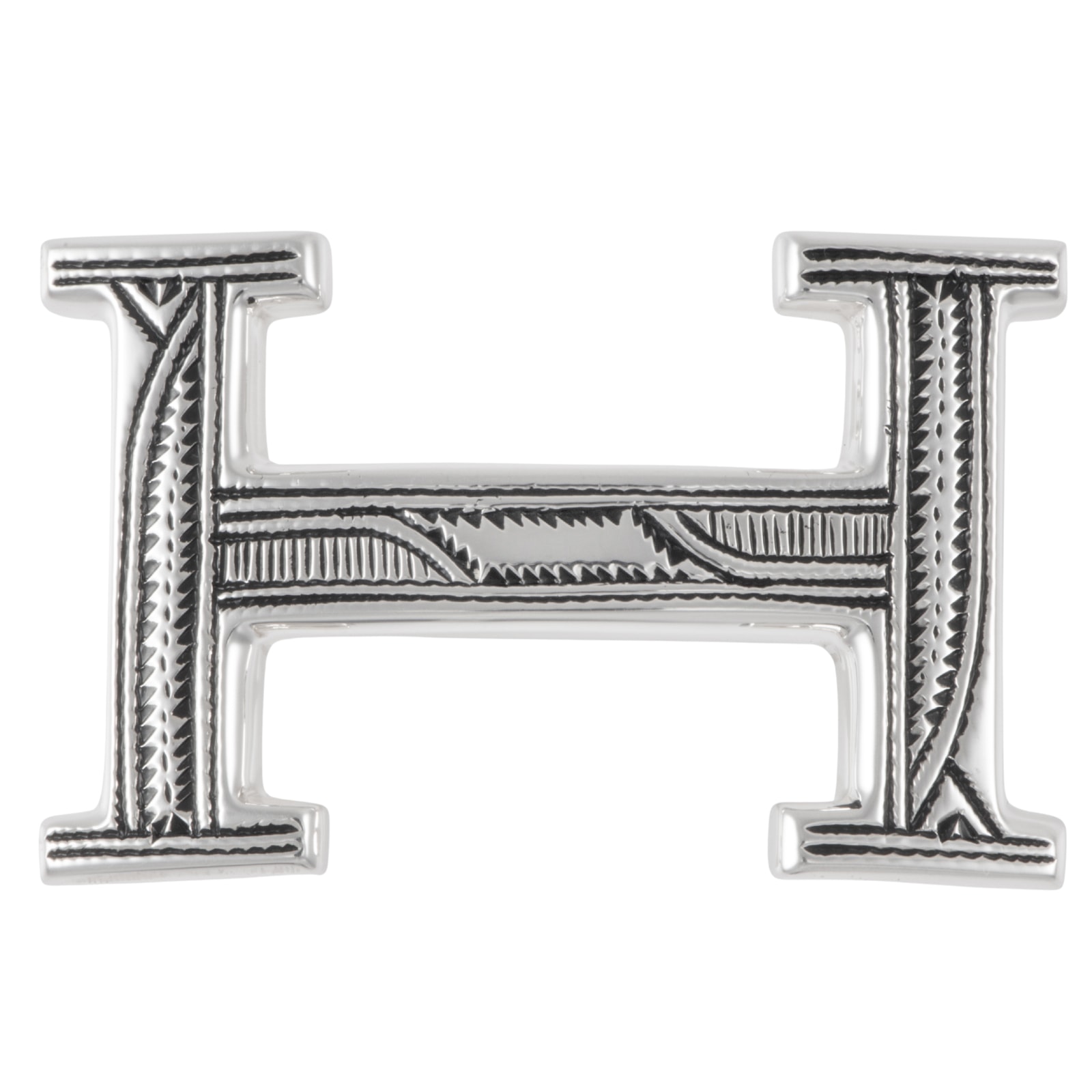 HERMES エルメス Hバックル トゥアレグ ベルトバックル シルバー925 シルバー【中古】