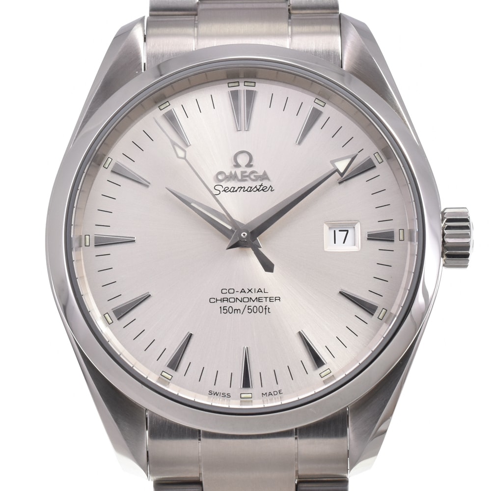 値下 オメガ OMEGA 2502.30 シーマスター コーアクシャル シルバー 自動巻き メンズ 美品 腕時計 I#148054