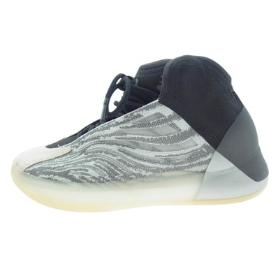 adidas アディダス スニーカー Q46473 YEEZY Quantum QNTM イージー クォンタム ハイカット スニーカー ブラック系 グレー系 25cm【中古】