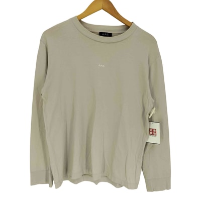 ロゴプリント L/S クルーネックTシャツ【1143894624064】