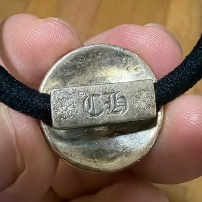 Chrome Hearts Cross Ball Hair Band "Black"