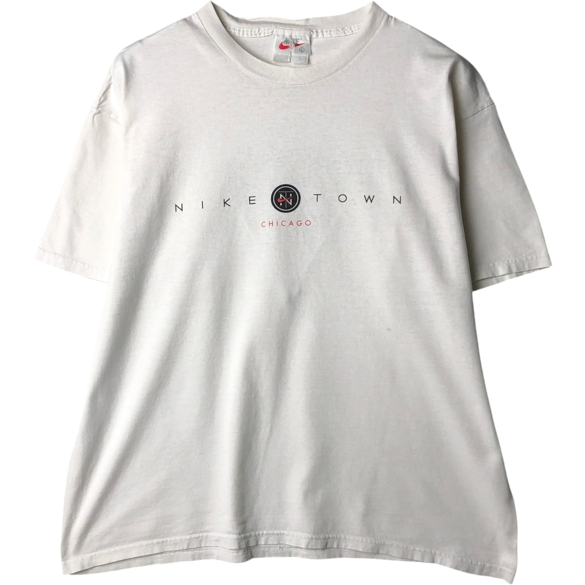 古着 90年代 ナイキ NIKE TOWN スポーツプリントTシャツ USA製 メンズL相当 ヴィンテージ/eaa648836