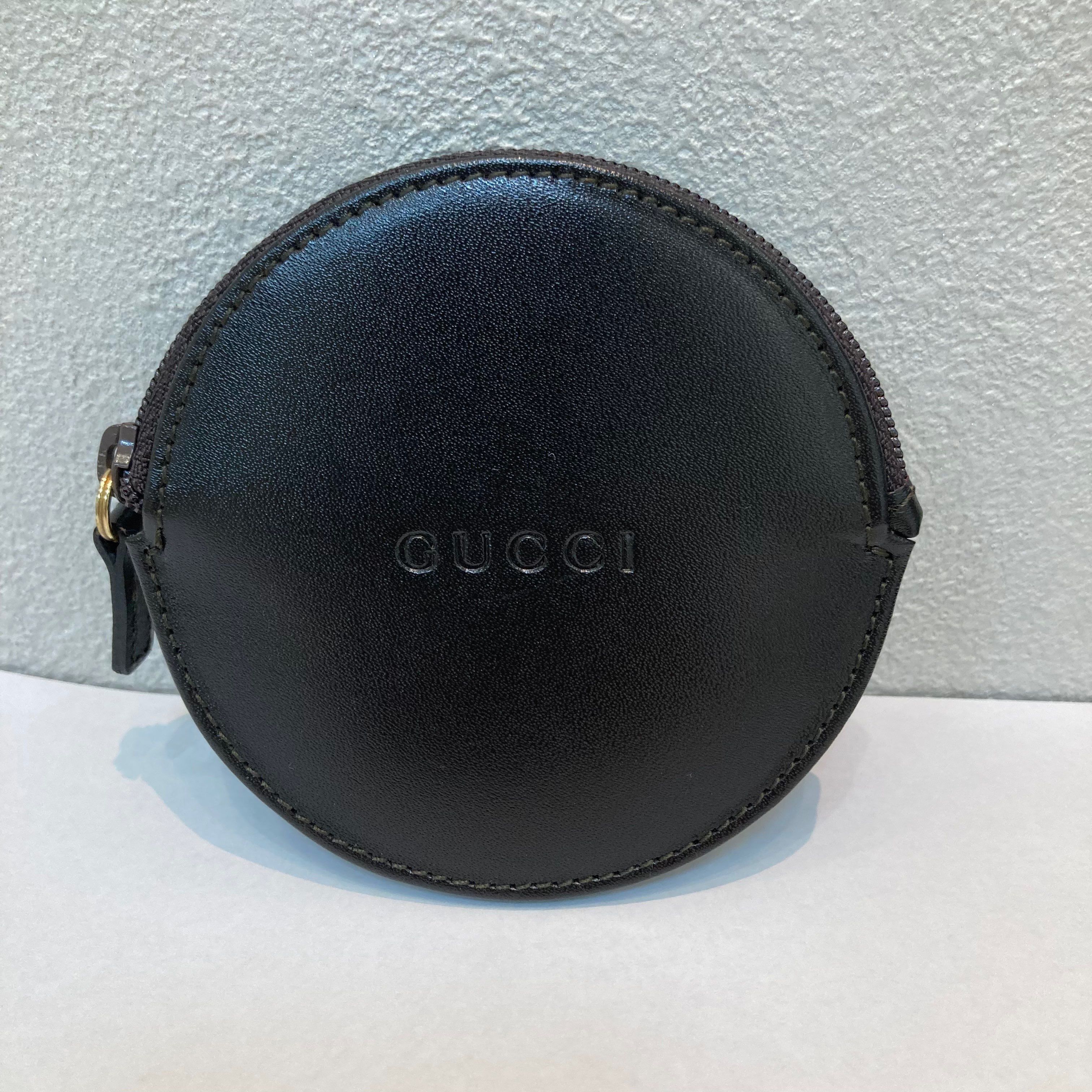 GUCCI   コインケース ダークブラウン